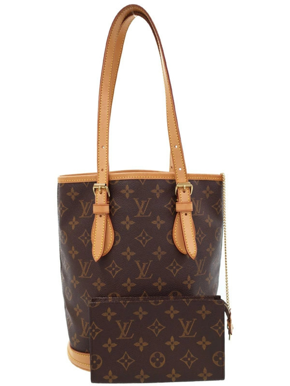 Louis Vuitton Monogram Bucket Shoulder Bag